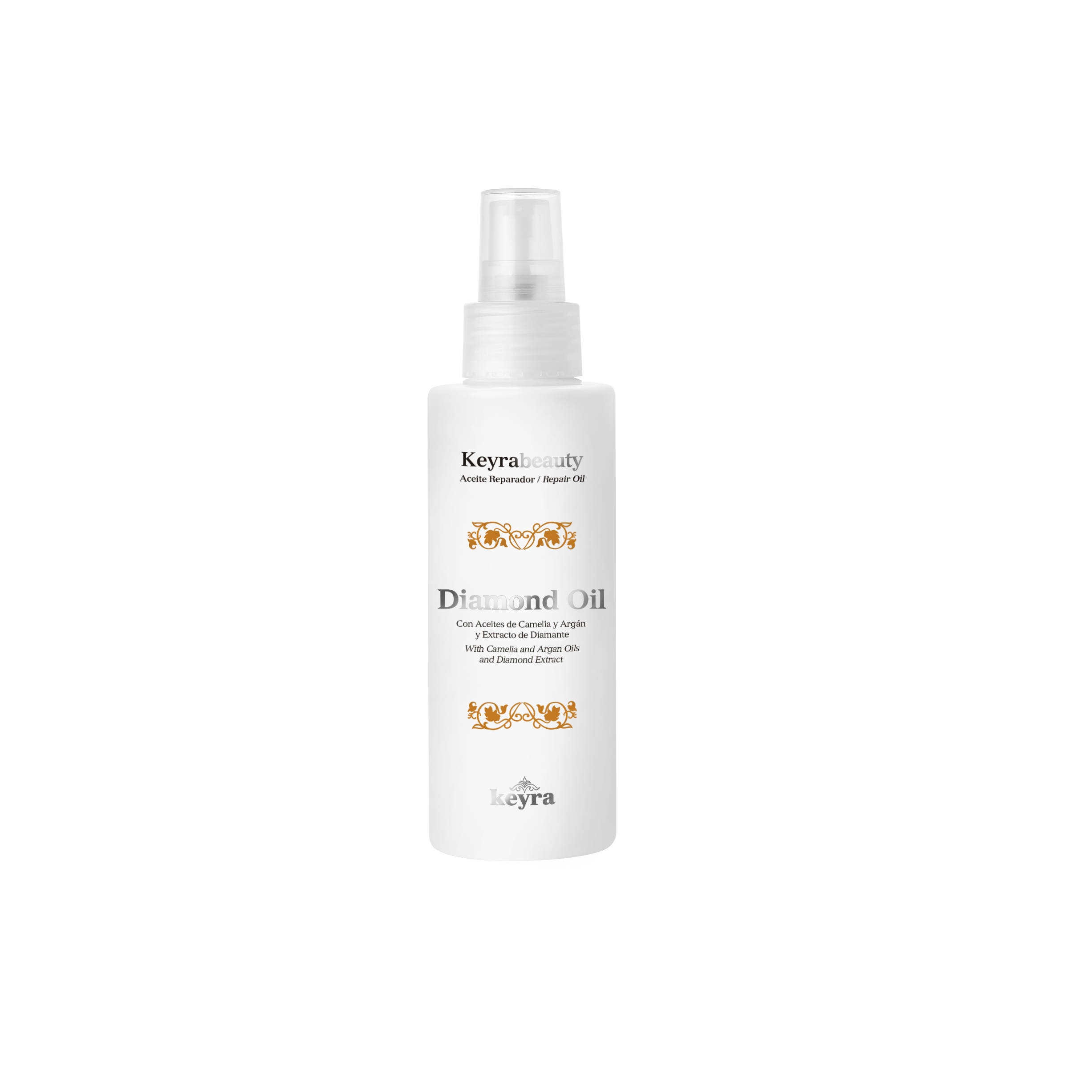 Keyra_Diamond-Oil_125ml_nueva_botella Envase blanco diamond oil aceite Keyra